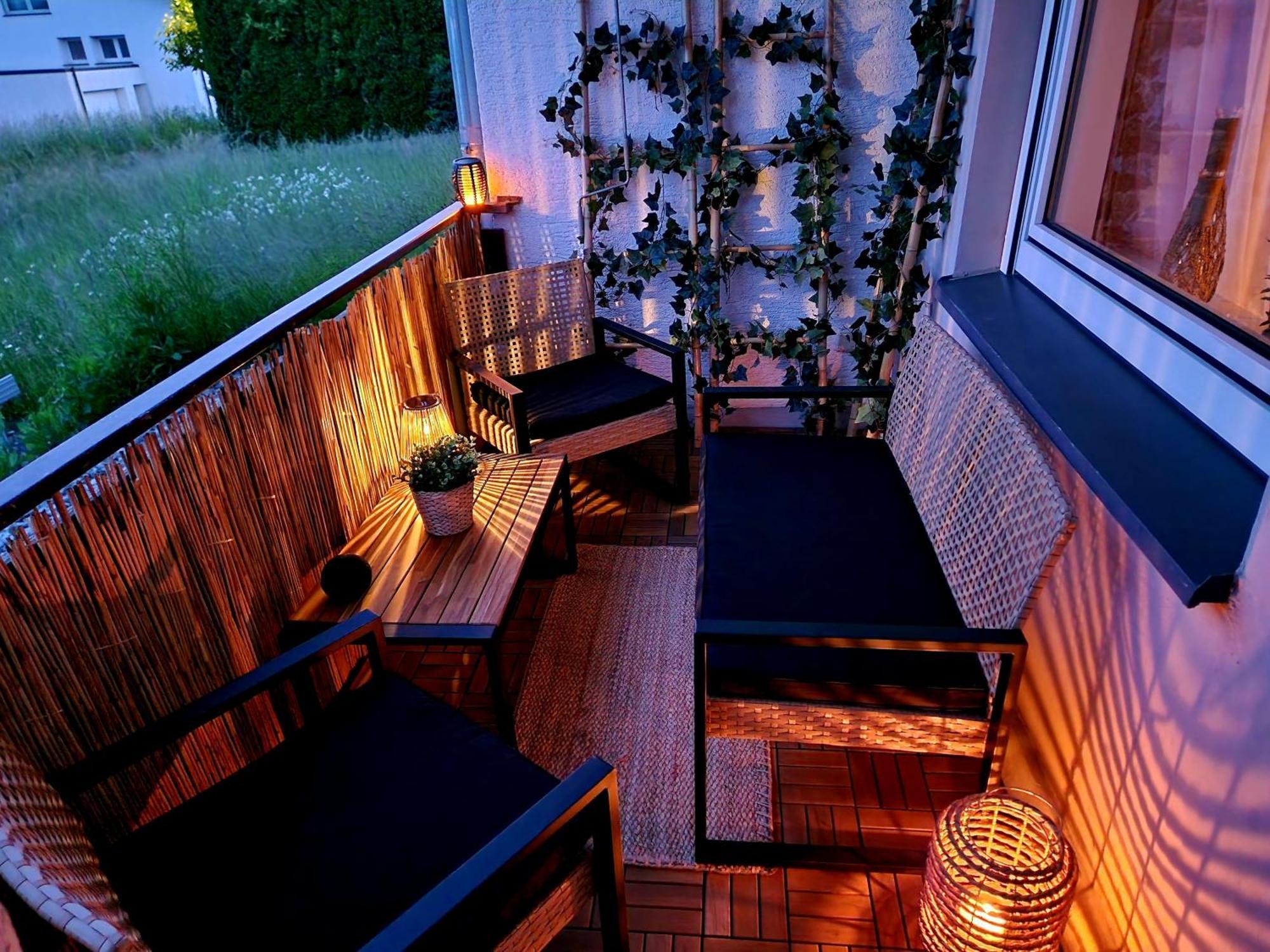 Ferienwohnung Sonnenhang Im Boho-Stil Mit Balkon Möhnesee Kültér fotó