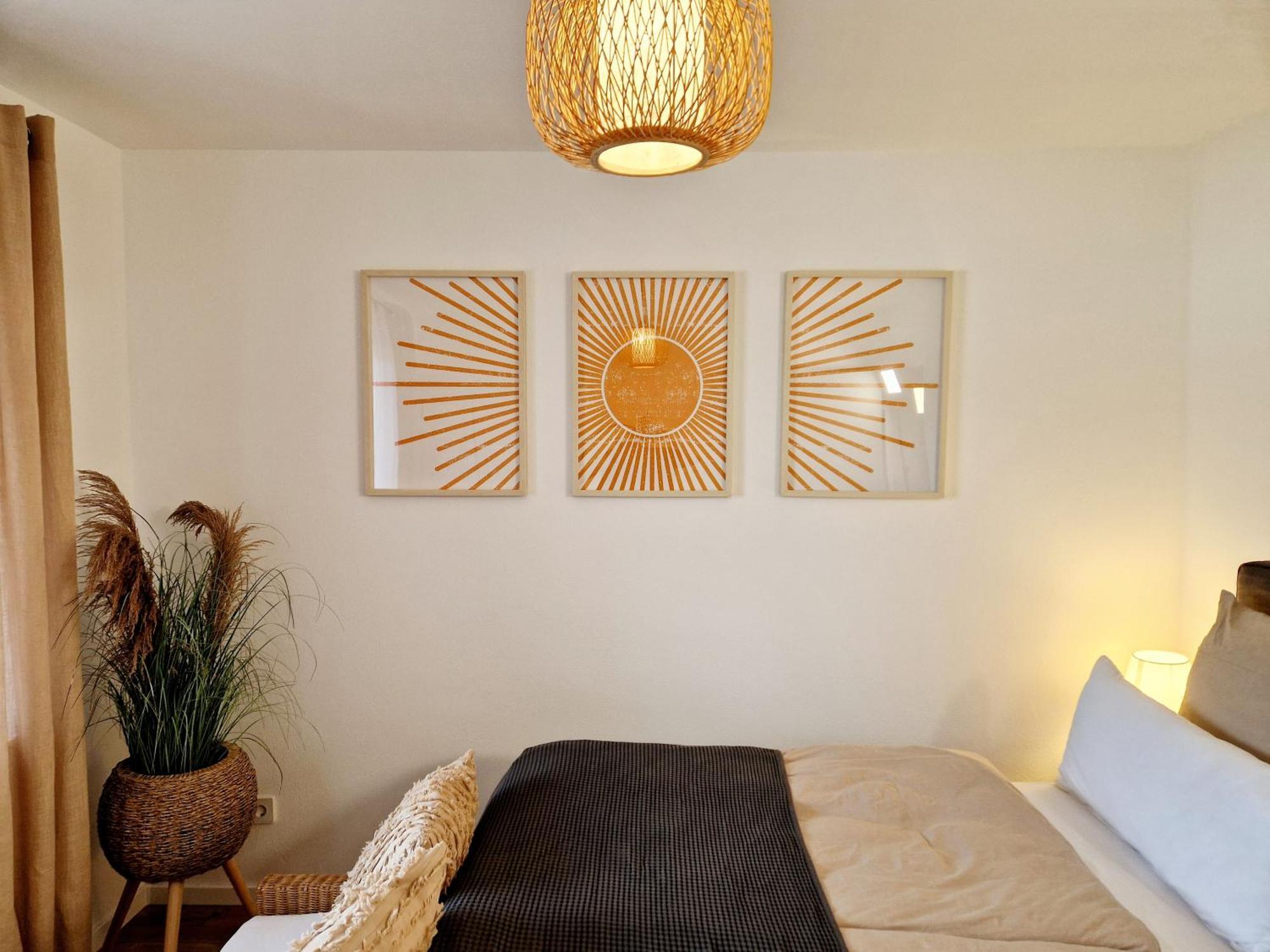 Ferienwohnung Sonnenhang Im Boho-Stil Mit Balkon Möhnesee Kültér fotó
