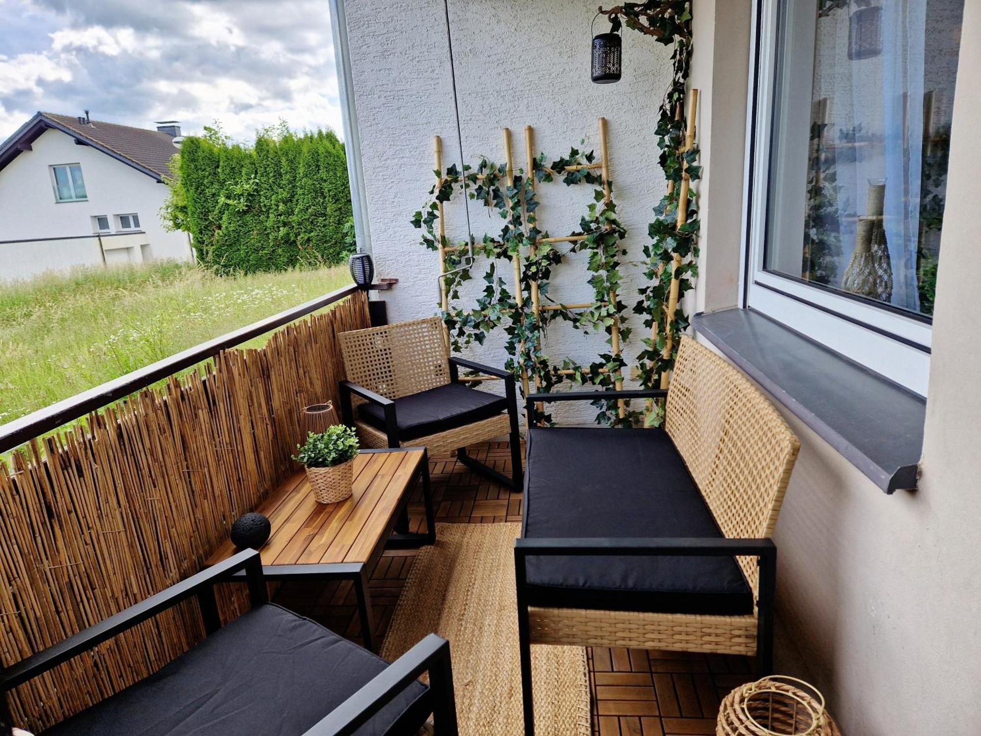 Ferienwohnung Sonnenhang Im Boho-Stil Mit Balkon Möhnesee Kültér fotó